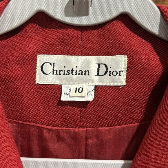 Christian Dior Vintage Wool Blazer - Picture 5 of 12